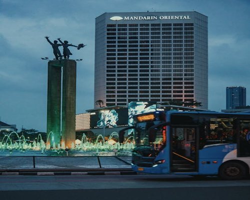 Suasana lobi kantor redaksi di Jakarta